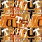 Sykel Enterprises-University of Tennessee Cotton Quilting Fabric-Tennessee Volunteers Letters Cotton Fabric Sold by the Yard